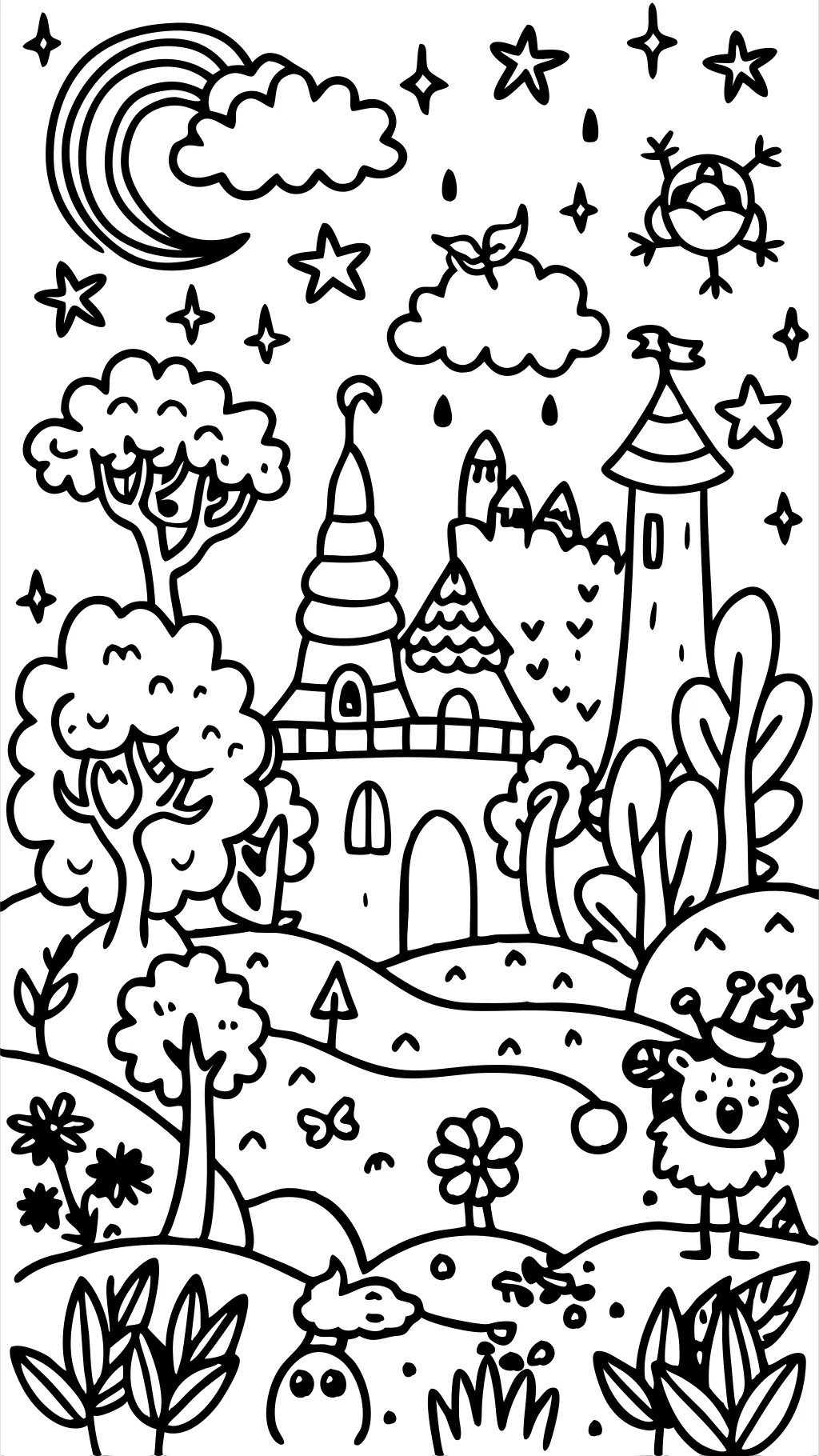 drawing coloring pages